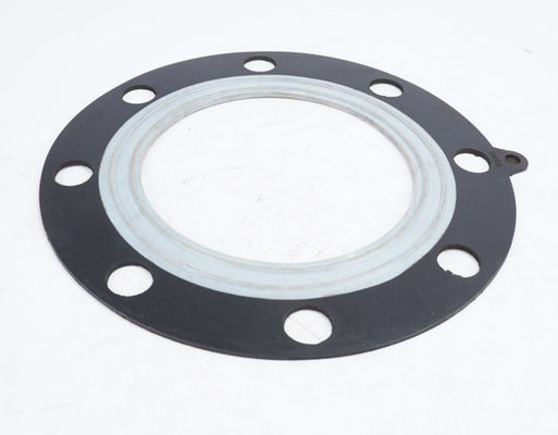 PTFE Composite Food Grade Rubber  Flange Gasket Customized Size