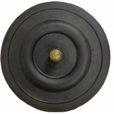 Black NBR PTFE Rubber Diaphragm For Metering Equipment Alkali Resistance
