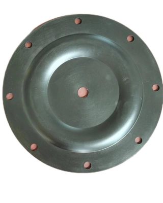 Black Valve Rubber Diaphragm With Exceptional Abrasion Resistance And Temperature Tolerance