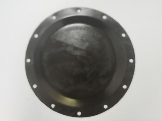 Customized Pneumatic Valve Diaphragm for Temperature Range 0-200°F Direct Mounting in Black