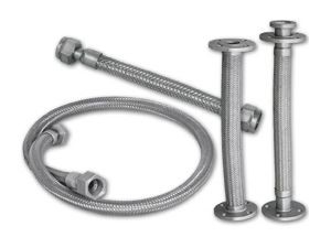 tubo flessibile di acciaio inossidabile di 10mm con cavo che infila la manica di protezione