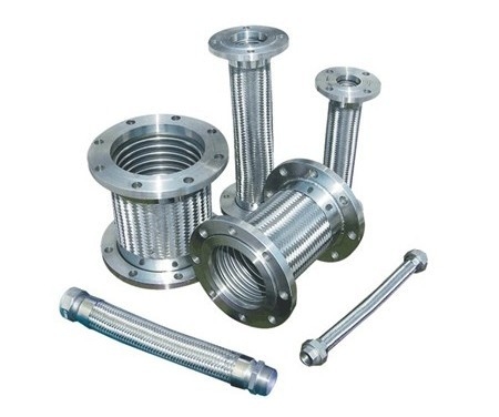 Tubo in acciaio inossidabile flessibile DN 1/4-12 pollici con flange di montaggio