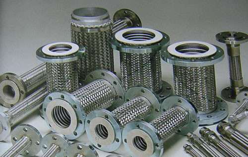 Tubo in acciaio inossidabile flessibile DN 1/4-12 pollici con flange di montaggio