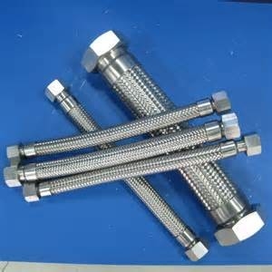 Tubo flessibile ammortizzatore del tubo flessibile di acciaio inossidabile del metallo del  di PTFE