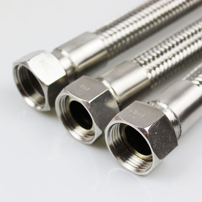 tubo flessibile di acciaio inossidabile di 10mm con cavo che infila la manica di protezione