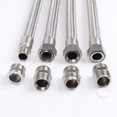 tipo su ordinazione pressione 0-50MPa della flangia del tubo flessibile di 3-12mm dell'OEM del tubo