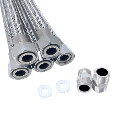 La dimensione su ordinazione PE/PTFE ha intrecciato il tubo resistente del tubo flessibile dell'alcali idraulico di Mesh Explosion Proof Flexible Acid