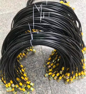 Il tubo di gomma di nylon intrecciato flessibile di mandata aria dell'olio convoglia l'alta pressione idraulica industriale