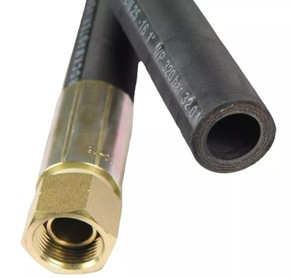 Tubo flessibile intrecciato flessibile 0-50MPA del vapore del filo di acciaio
