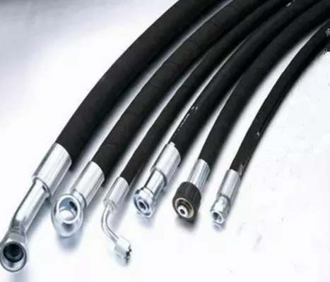 75-250 la dimensione che misura la fibra sintetica ha intrecciato l'OEM del tubo flessibile del compressore d'aria della macchinetta a mandata d'aria NR SBR 6mm-1000mm
