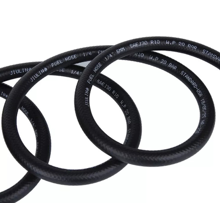 75-250 la dimensione che misura la fibra sintetica ha intrecciato l'OEM del tubo flessibile del compressore d'aria della macchinetta a mandata d'aria NR SBR 6mm-1000mm