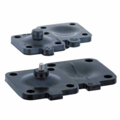 Sello del diaframma in gomma DN25 personalizzato NBR Neoprene Fluorine Pneumatico