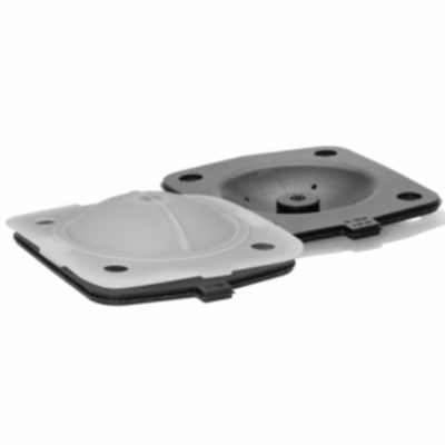 Fronte in PTFE Indurito al perossido EPDM Guarnizioni a membrana in gomma con supporto Codice CEMU 5M