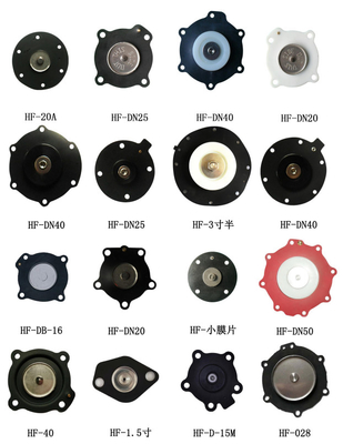 Diaframma di gomma del tessuto del quadrato di NBR per il corredo di riparazione del ODM dell'OEM della valvola di impulso del solenoide