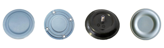 Dimensione su misura uso chimico composito del commestibile del diaframma di EPDM PTFE