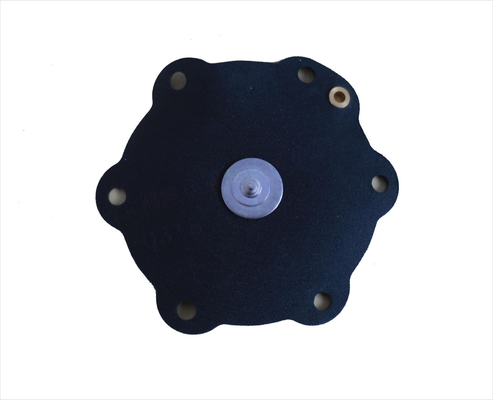 Materiale NBR Diaframma di valvola a impulso rotondo con MOQ 100pcs misura