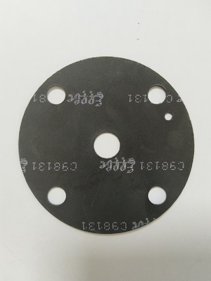 Diaframma di valvola pneumatica personalizzato per il controllo dell'aria in nero o di lavoro Intervallo 35cm Media aria
