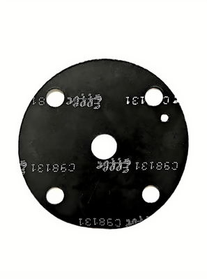 Diaframma in gomma per valvole a bassa compressione, che offre elevata resistenza e stabilità a lungo termine per sistemi di valvole industriali