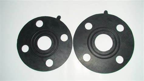 Pressione della guarnizione della flangia di gomma resistente agli acidi e agli alcali 0.3Mpa-2.5Mpa Progettazione di classe industriale per impieghi pesanti