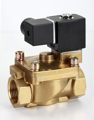 Valvola solenoide in ottone normalmente aperta normalmente chiusa per il controllo dei fluidi