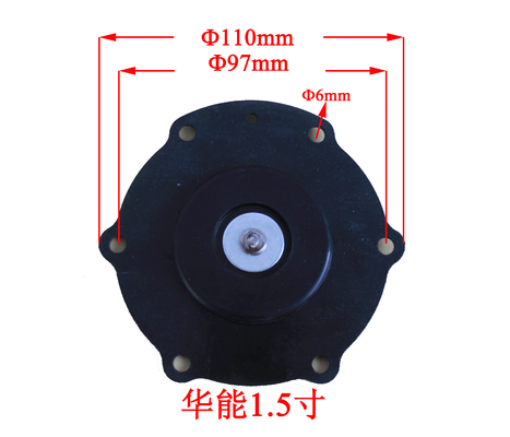 Modello su ordinazione TURBO-DB16 75M di dimensione del diaframma della valvola di impulso elettromagnetico a 1,5 pollici