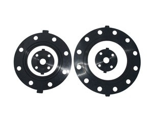 Diaframma composito di gomma resistente alla corrosione della guarnizione di gomma PTFE del  della valvola