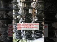 Assorbente d'urto in gomma cilindrica Resistenza alle vibrazioni Riduzione del rumore per un ampio intervallo di temperatura
